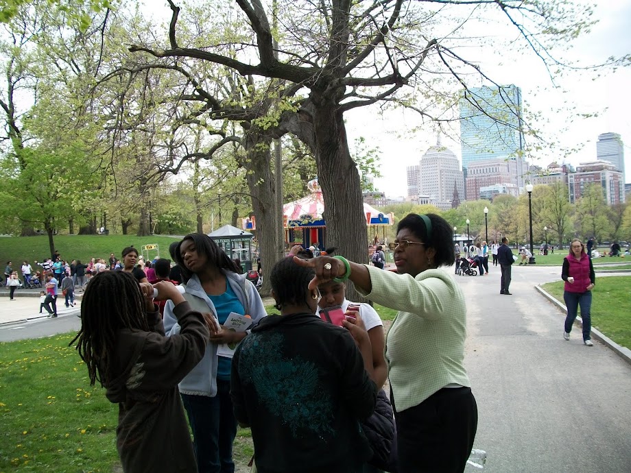 April Trip after state house boston common